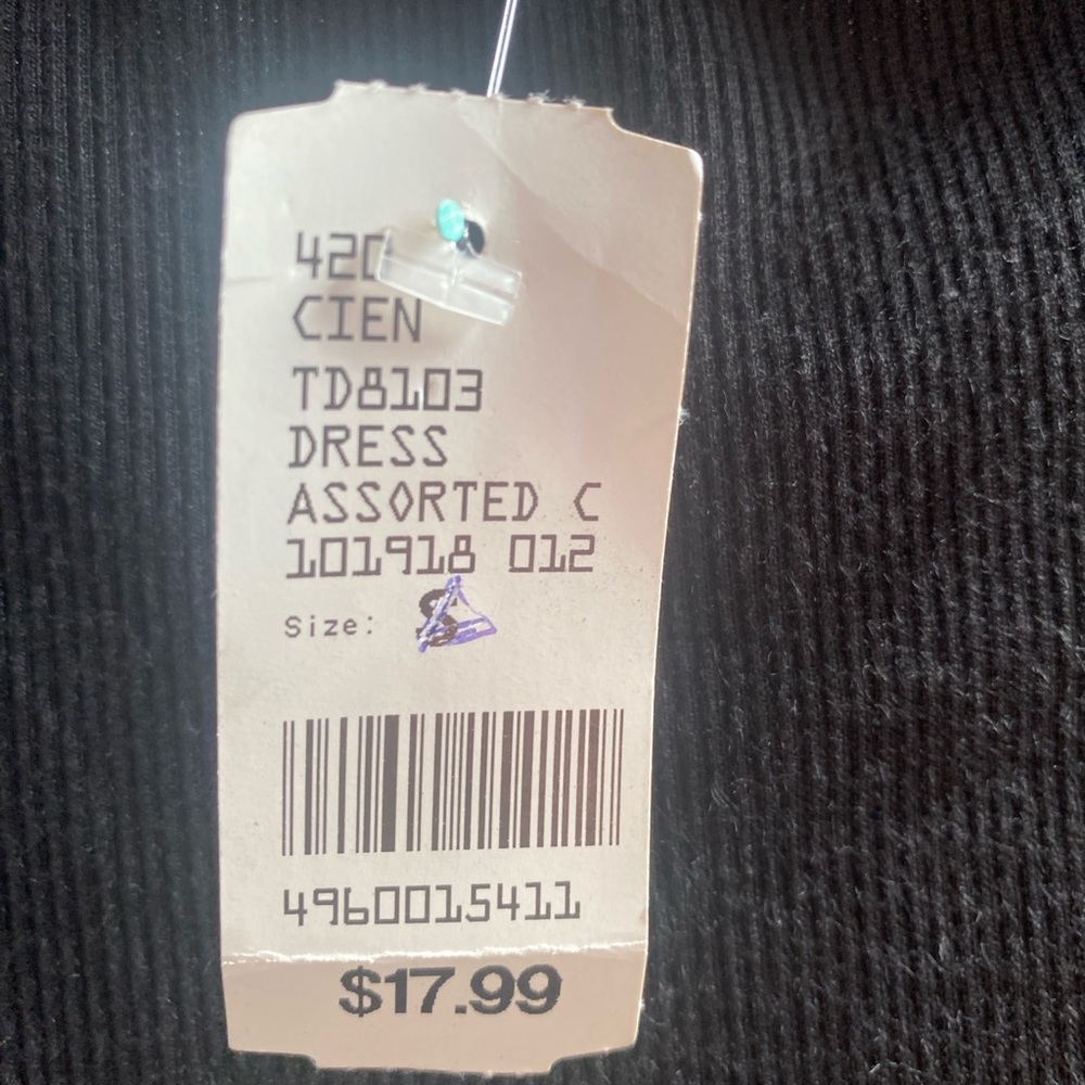 NWT Fashion Q Elegant Black Women's Dress, Size L​ - Picture 11 of 11